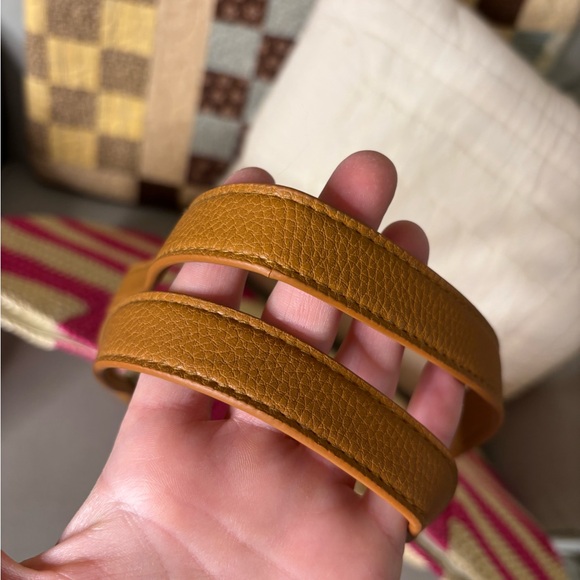 Anthropologie large beach tote pink and natural - Picture 7 of 7